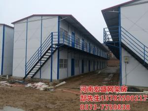 新鄉(xiāng)市經(jīng)三路與緯七路交叉口，天寶華庭工地臨建彩板房